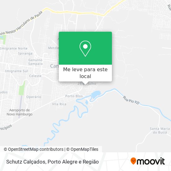 Schutz Calçados mapa