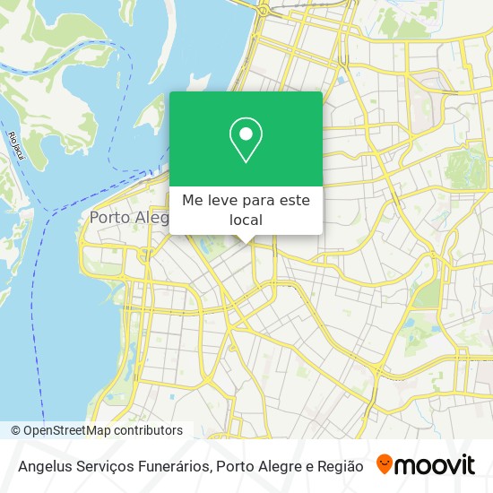 Angelus Serviços Funerários mapa