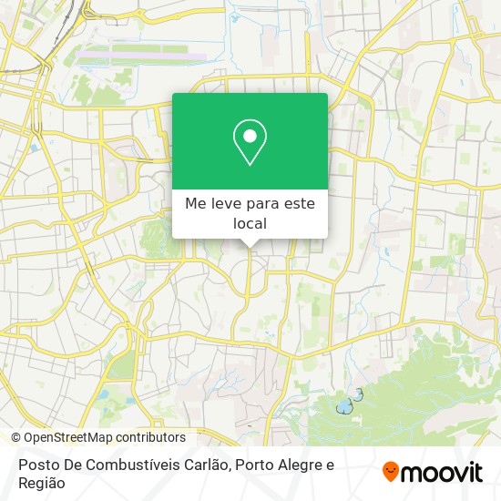 Posto De Combustíveis Carlão mapa