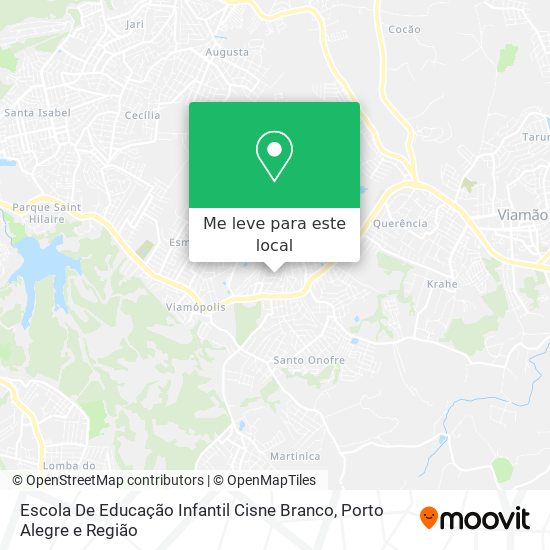 Escola De Educação Infantil Cisne Branco mapa