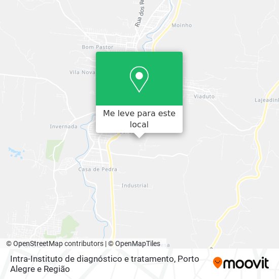 Intra-Instituto de diagnóstico e tratamento mapa