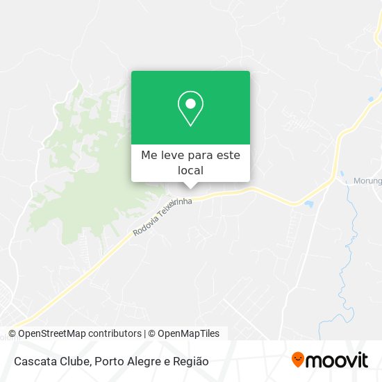 Cascata Clube mapa