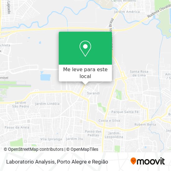 Laboratorio Analysis mapa