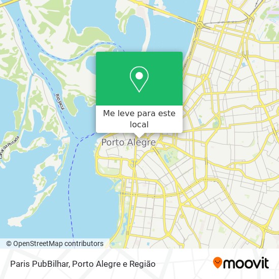 Paris PubBilhar mapa