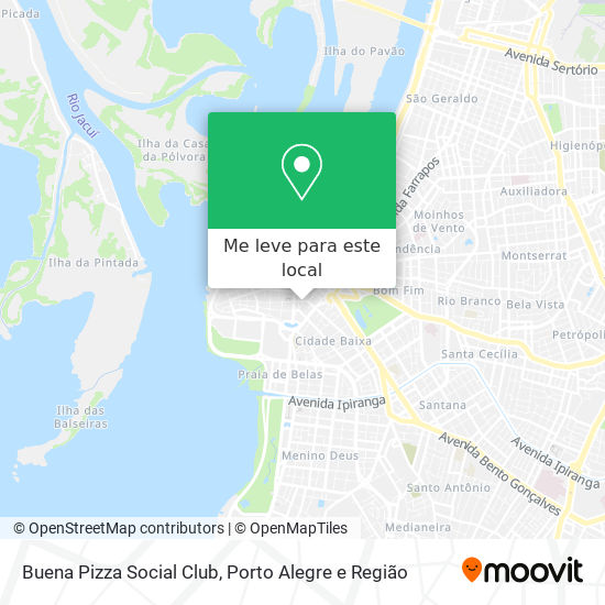 Buena Pizza Social Club mapa