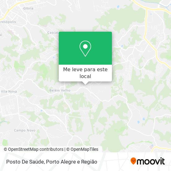 Posto De Saúde mapa
