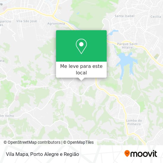 Vila Mapa mapa