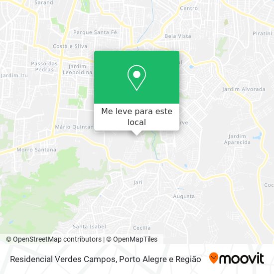 Residencial Verdes Campos mapa