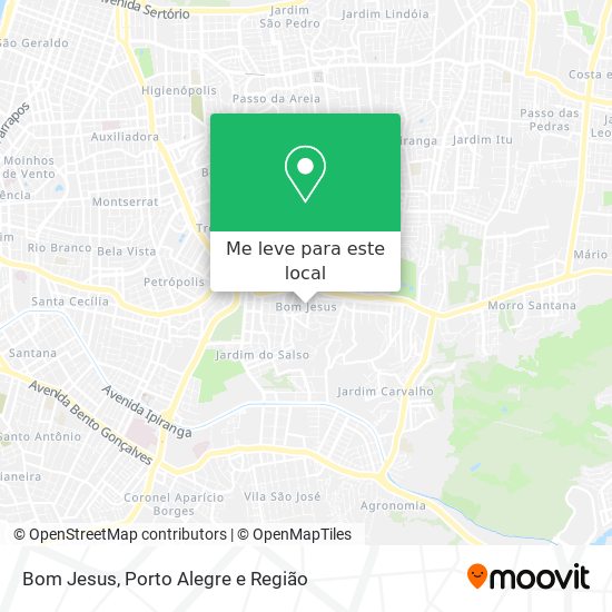 Bom Jesus mapa