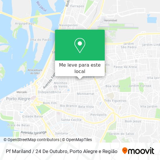Pf Mariland / 24 De Outubro mapa