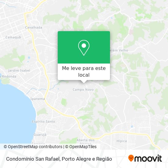 Condomínio San Rafael mapa
