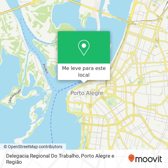 Delegacia Regional Do Trabalho mapa