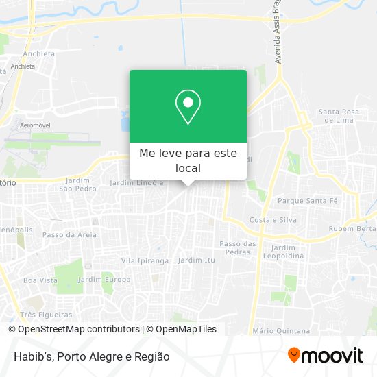 Habib's mapa