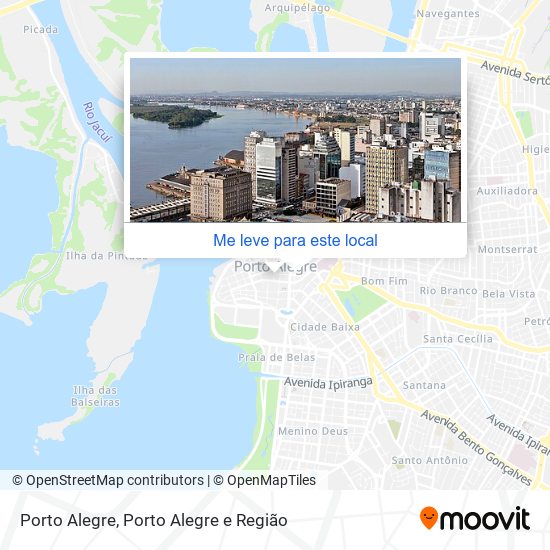 Porto Alegre mapa