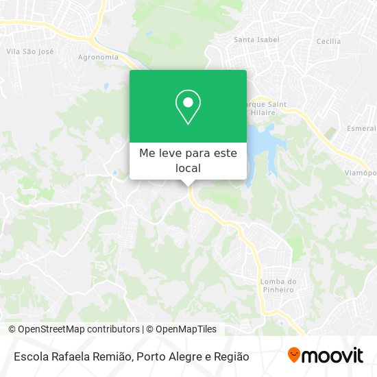 Escola Rafaela Remião mapa