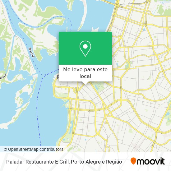 Paladar Restaurante E Grill mapa