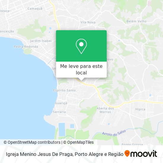 Igreja Menino Jesus De Praga mapa