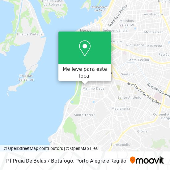Pf Praia De Belas / Botafogo mapa