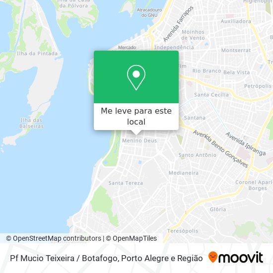 Pf Mucio Teixeira / Botafogo mapa