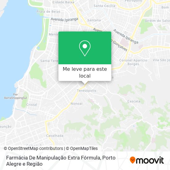 Farmácia De Manipulação Extra Fórmula mapa