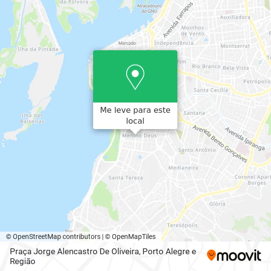 Praça Jorge Alencastro De Oliveira mapa