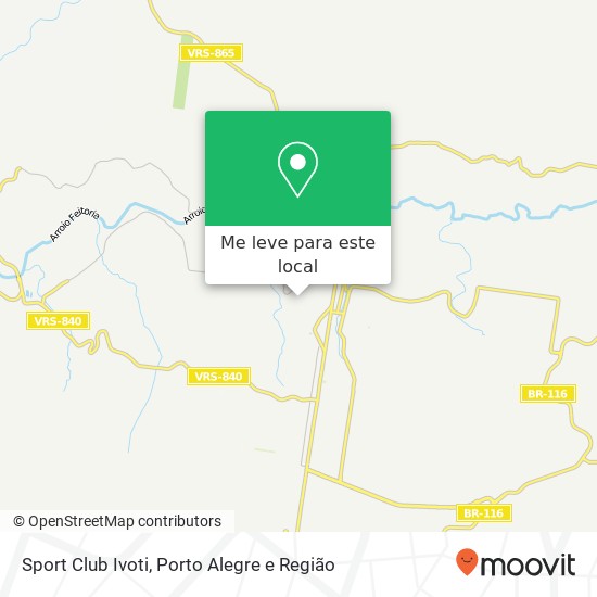 Sport Club Ivoti mapa