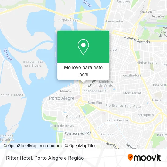 Ritter Hotel mapa