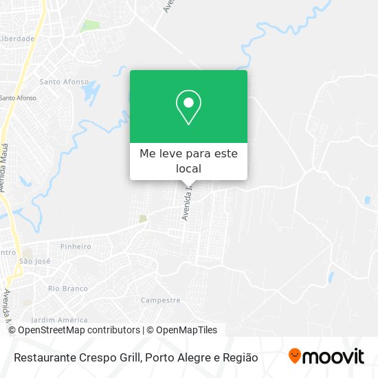 Restaurante Crespo Grill mapa