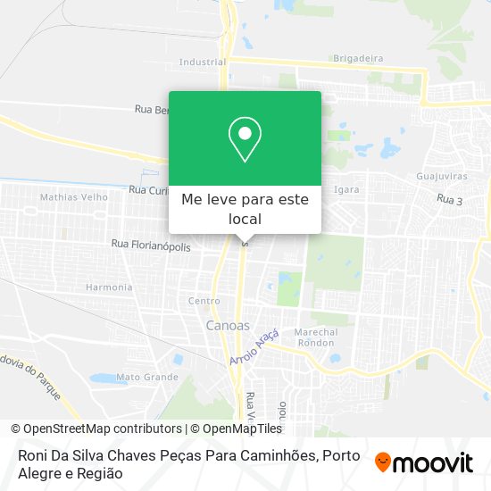 Roni Da Silva Chaves Peças Para Caminhões mapa