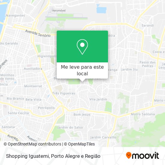 Shopping Iguatemi mapa
