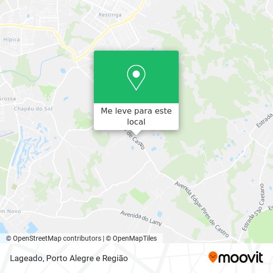 Lageado mapa