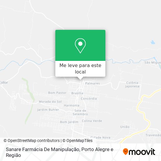 Sanare Farmácia De Manipulação mapa