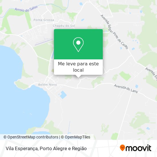 Vila Esperança mapa