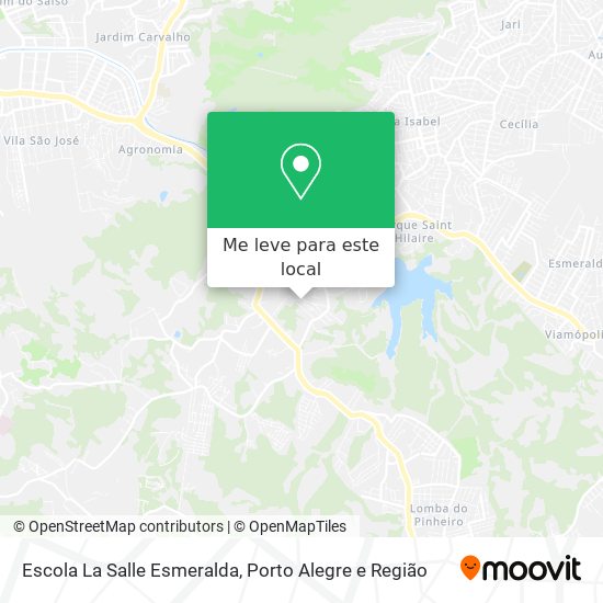 Escola La Salle Esmeralda mapa