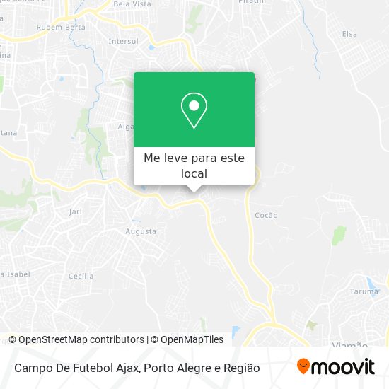 Campo De Futebol Ajax mapa