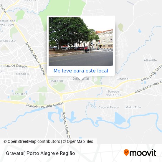 Gravataí mapa