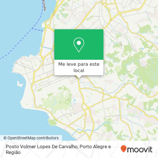 Posto Volmer Lopes De Carvalho mapa