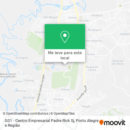 G01 - Centro Empresarial Padre Rick Sj mapa