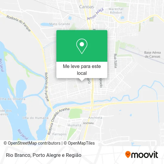 Rio Branco mapa