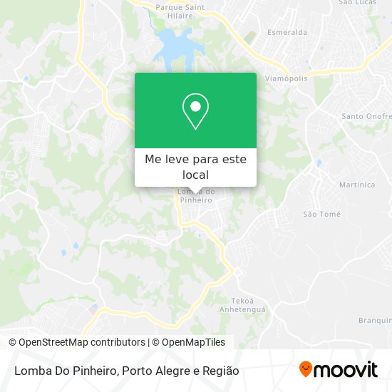 Lomba Do Pinheiro mapa