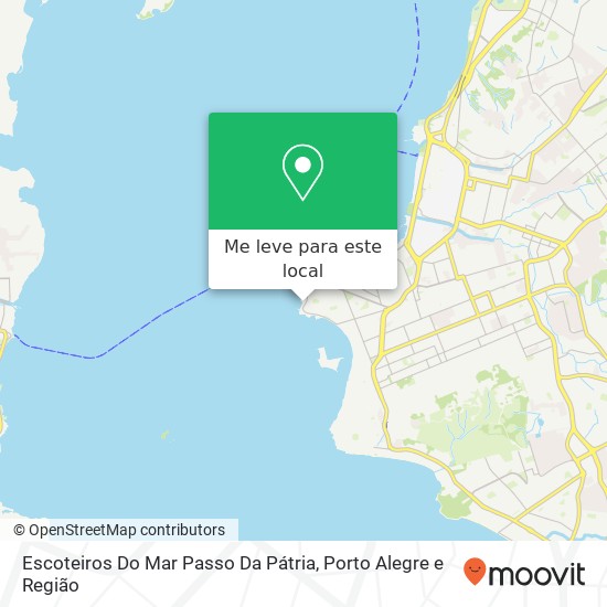 Escoteiros Do Mar Passo Da Pátria mapa