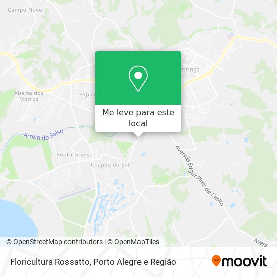 Floricultura Rossatto mapa