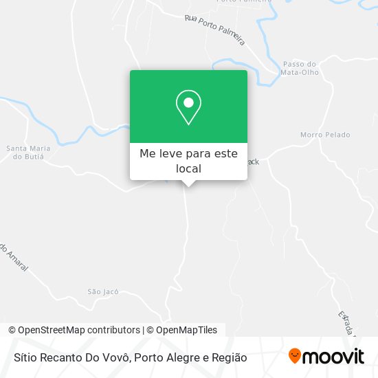 Sítio Recanto Do Vovô mapa