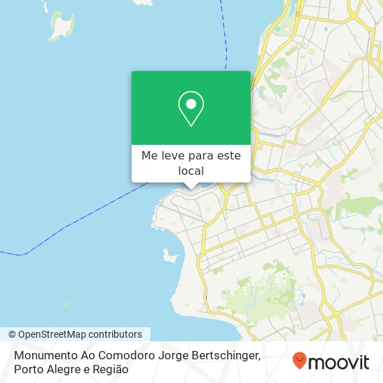 Monumento Ao Comodoro Jorge Bertschinger mapa