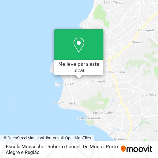 Escola Monsenhor Roberto Landell De Moura mapa