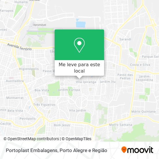 Portoplast Embalagens mapa