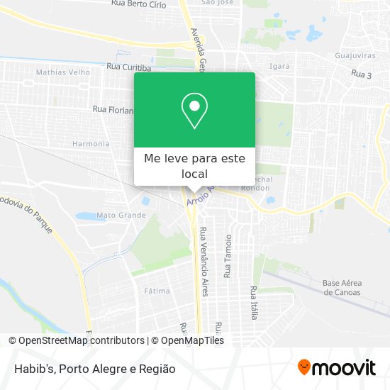 Habib's mapa