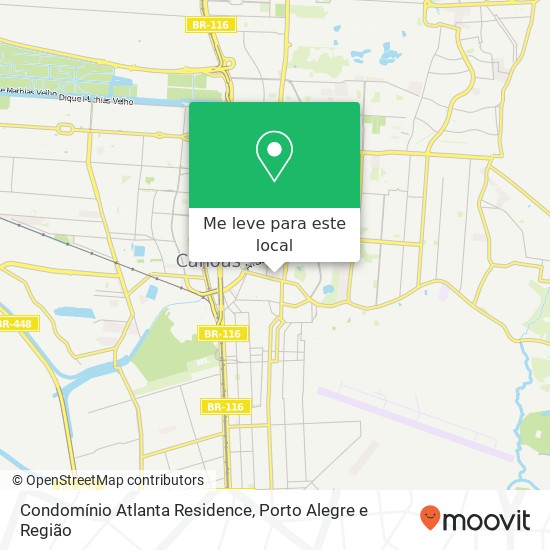 Condomínio Atlanta Residence mapa