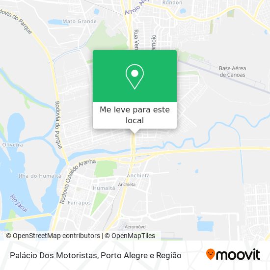 Palácio Dos Motoristas mapa