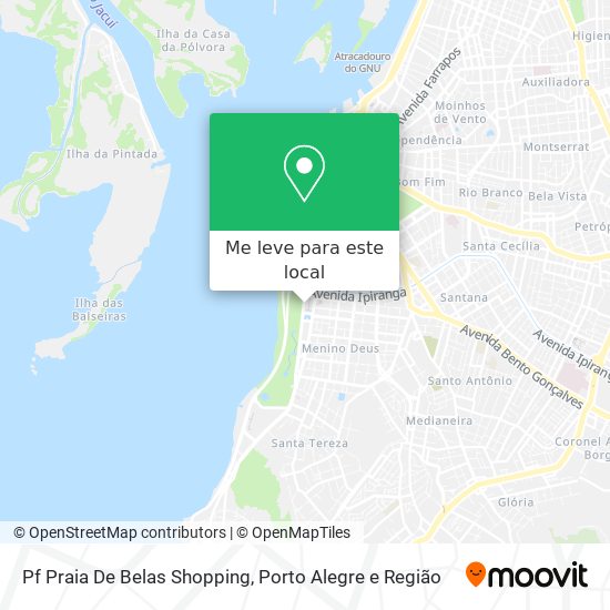 Pf Praia De Belas Shopping mapa